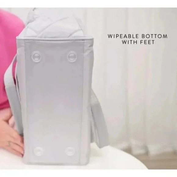 LUG Trotter Tote Bag / Shoulder Bag / Diaper Bag - Cloud Grey - Picture 15 of 16